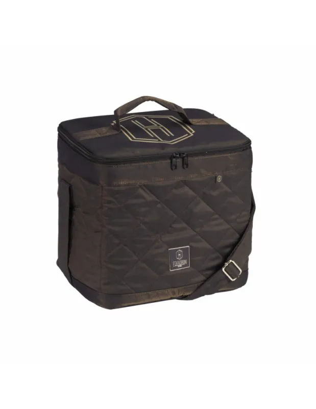 Sac de pansage ESKADRON Heritage 25 "Cube" - Chocolat Dernire Chance