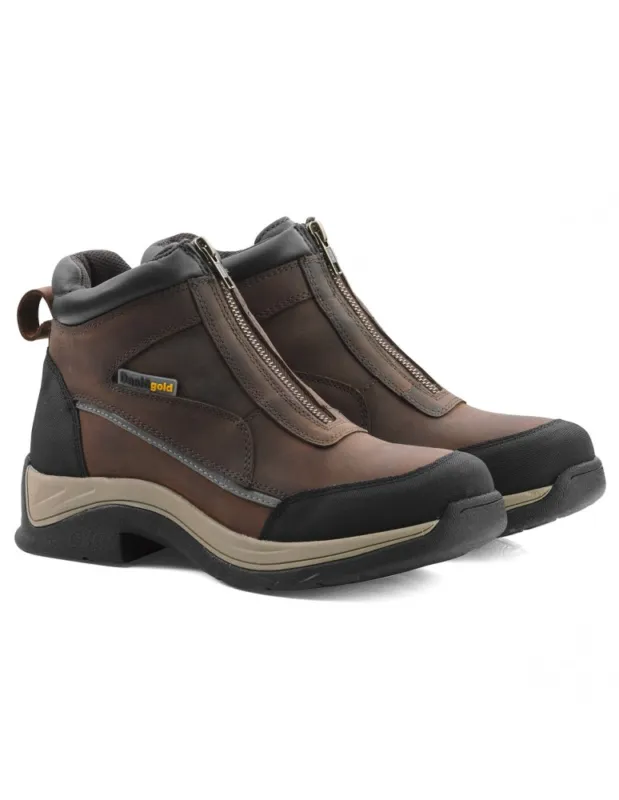 Boots TATTINI « Daslo Trusty Gold » – Marron – 39 Achat Immdiat