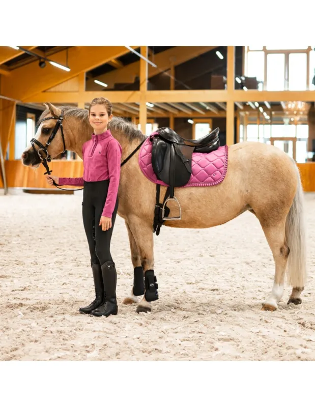 Legging enfant QHP "Lissie" - Noir - 12 ans Populaire