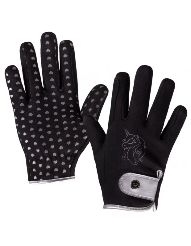 Nouvel Arrivage Gants hiver enfant QHP "Lissie" - Noir - XXS