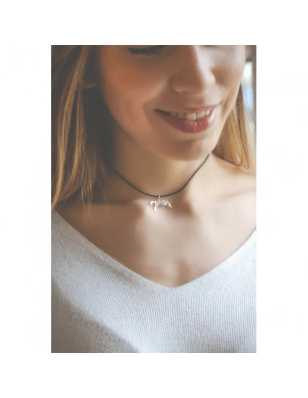 Collier PENELOPE « Equestre argent » Seulement Aujourdhui