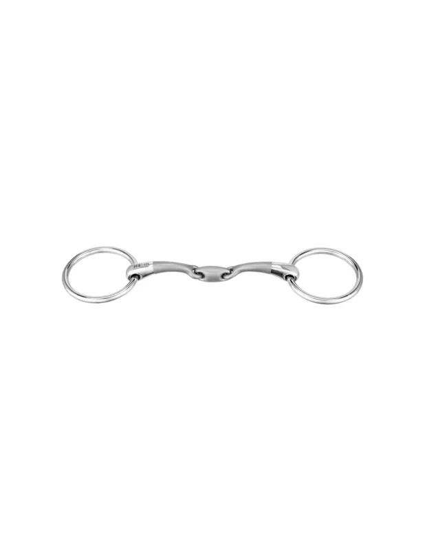 Nouveaut FILET DE BRIDE SATINOX 2 ANNEAUX DB - SPRENGER