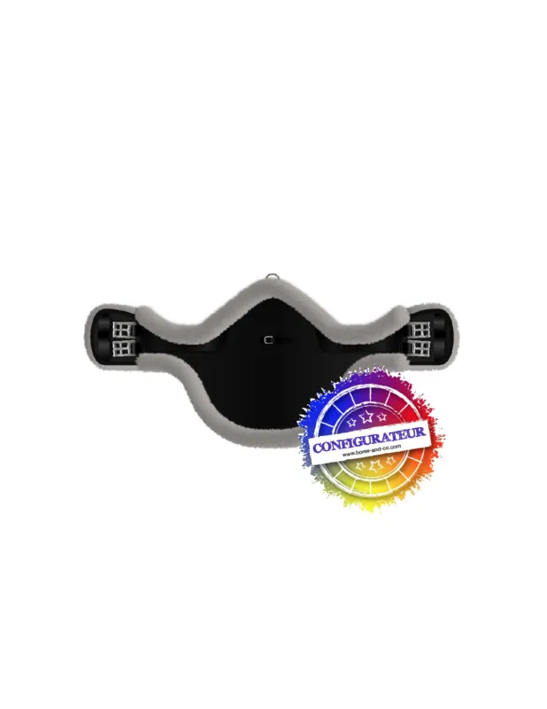 SANGLE BAVETTE COURTE ASYMETRIQUE SLIM LINE - MATTES Nouvelle Collection